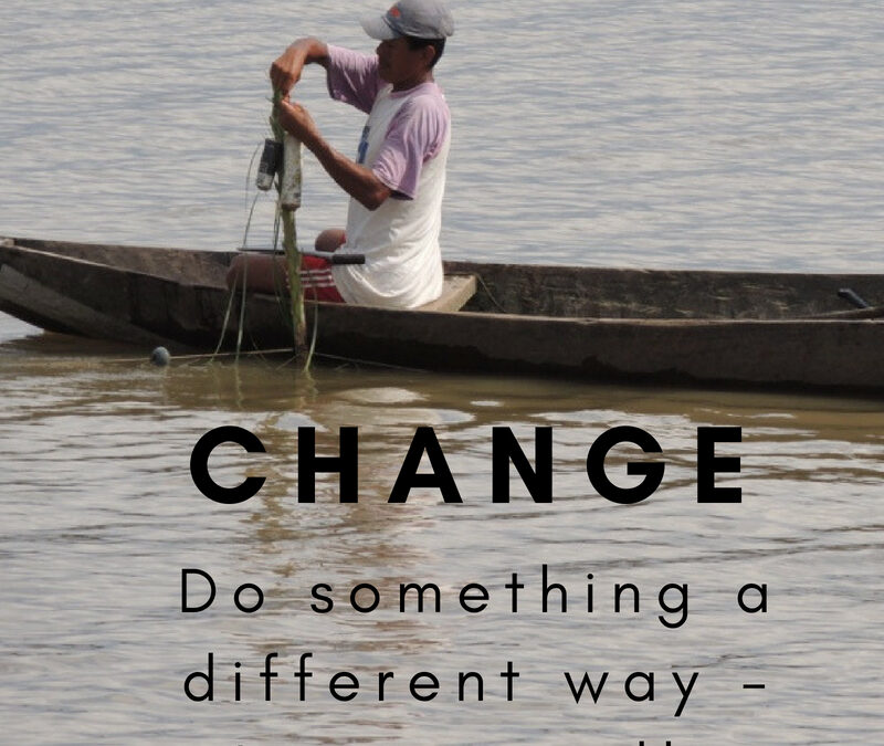 How do you challenge yourself to change?