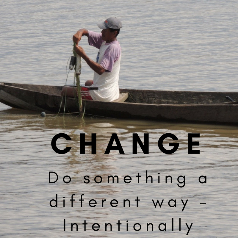 How do you challenge yourself to change?