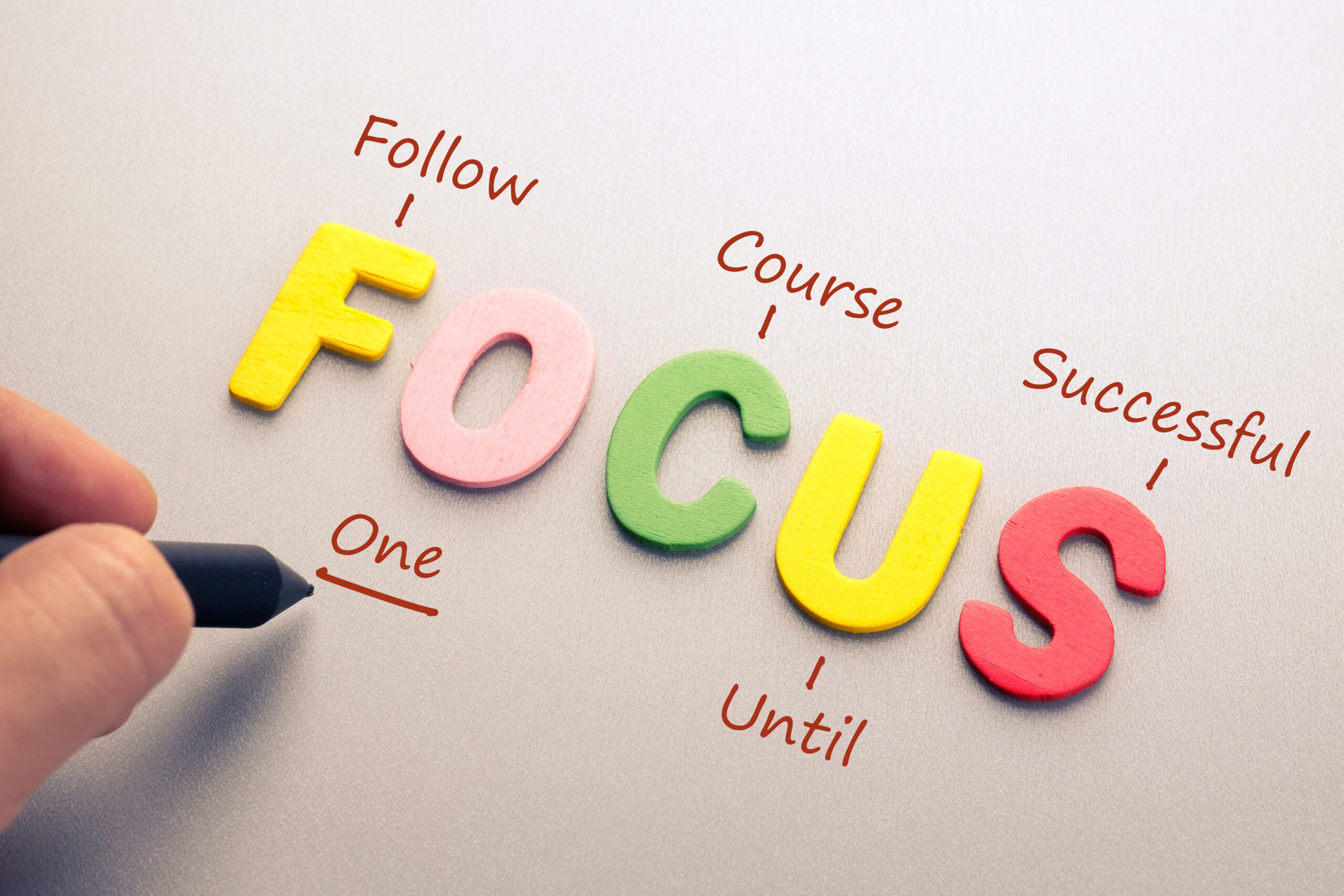 Focus:  9 tips to help you stay on track