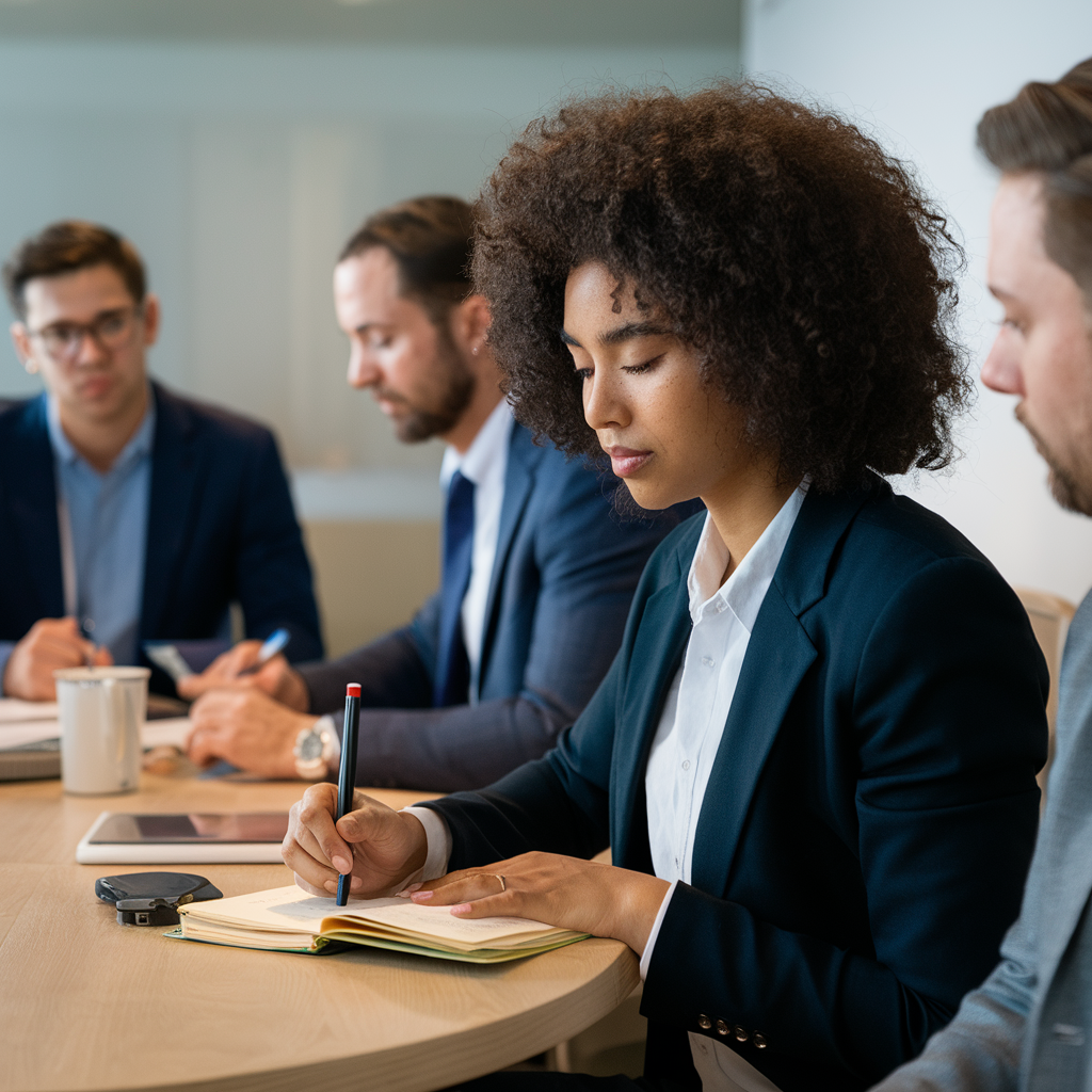 July is for Journaling: in Meetings