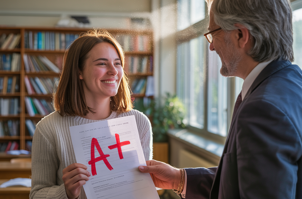 Which students get the best grades?