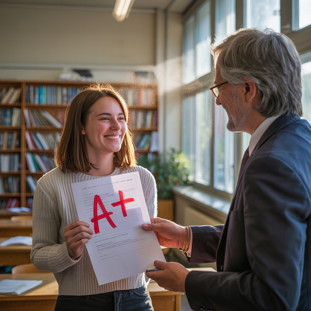 Which students get the best grades?